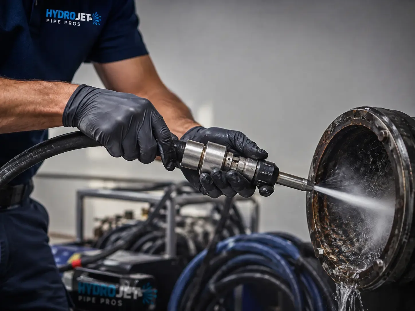 Hydro Jet Pipe Descaling in Evansville, WY